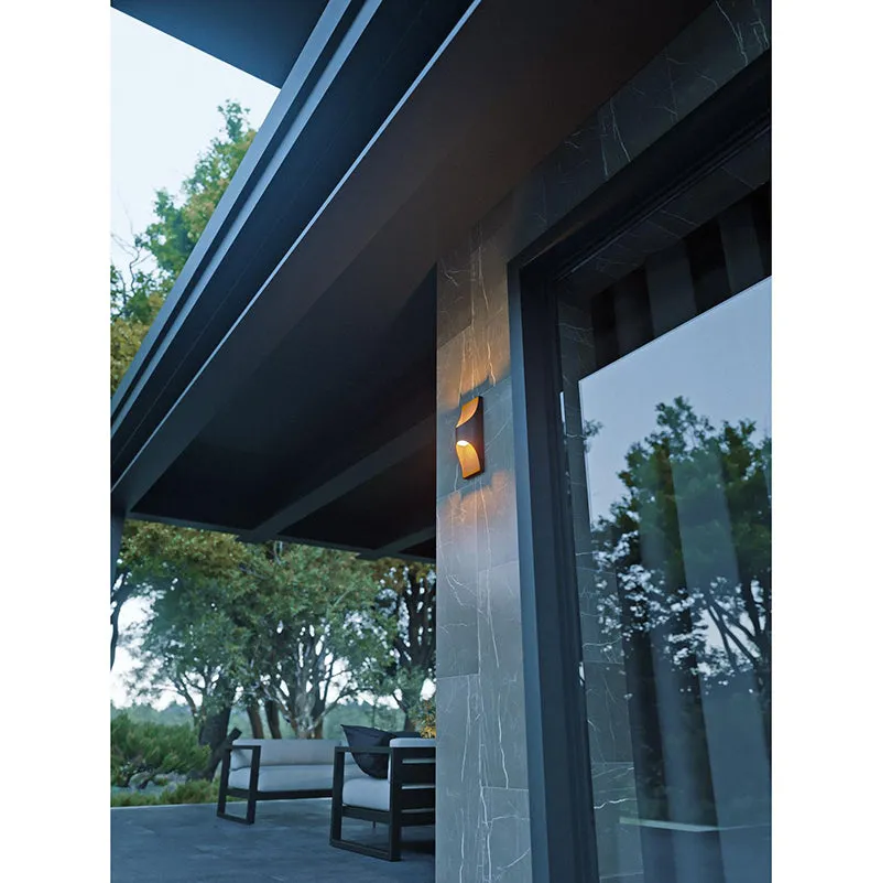 AFX HARW0512L30D1 HARW Series Harrison 12" Tall LED Outdoor Sconce