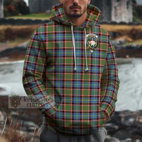 Aikenhead Tartan Cotton Hoodie with Family Crest