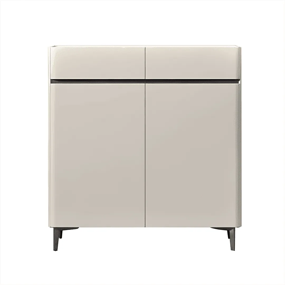 Ambre 2 Door Shoe Cabinet with Microcrystallic Top