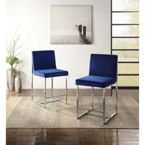 Amorra Blue Counter-Height Chair - Set of 2