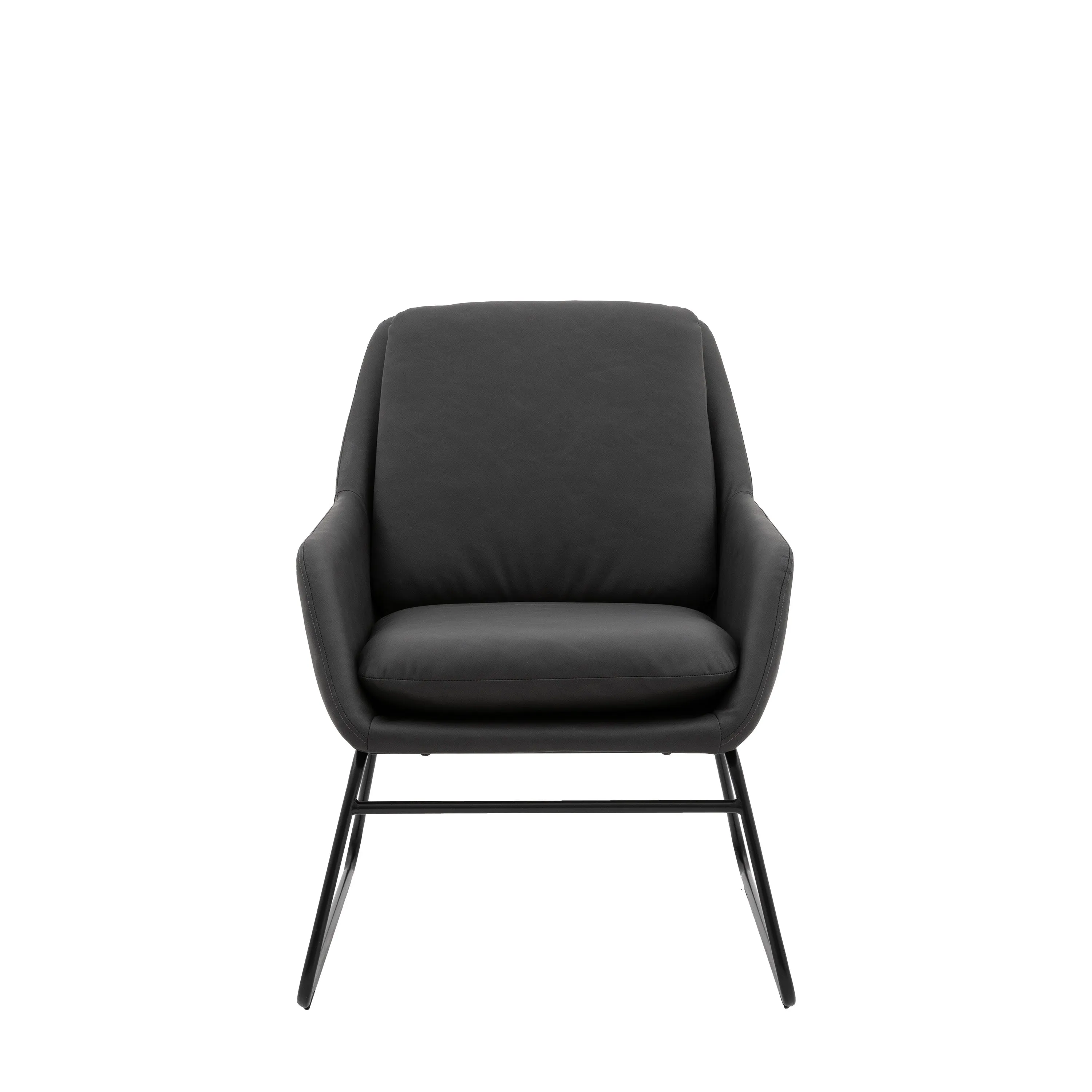 Amos Funton Chair Charcoal