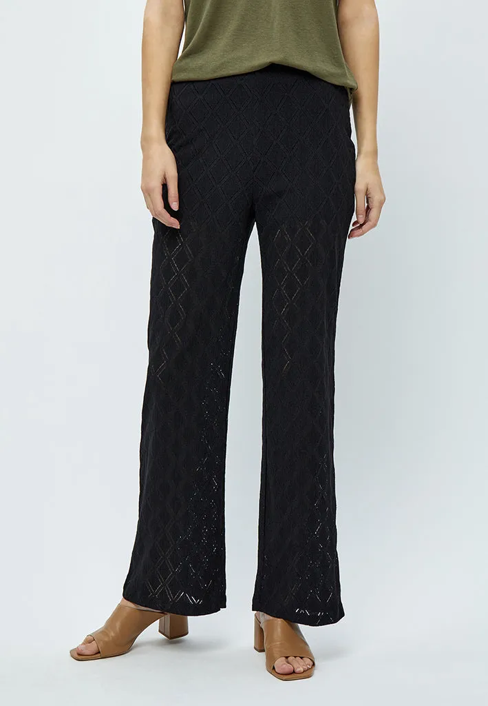 Amuse Flared Pants - Black