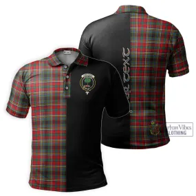 Anderson of Arbrake Tartan Polo Shirt with Family Crest and Half Of Me Style