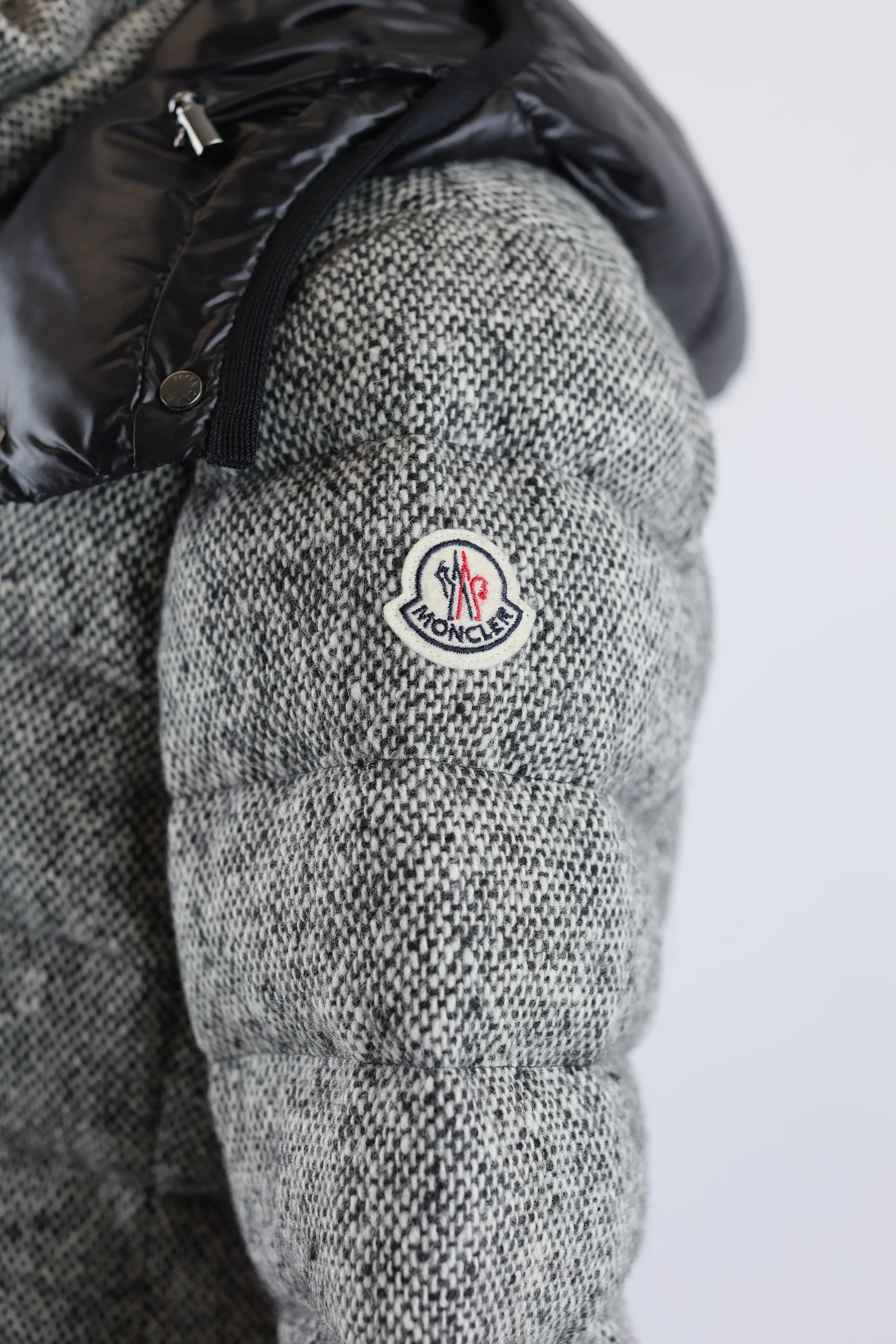 Astere Wool Quilted Down Puffer Jacket