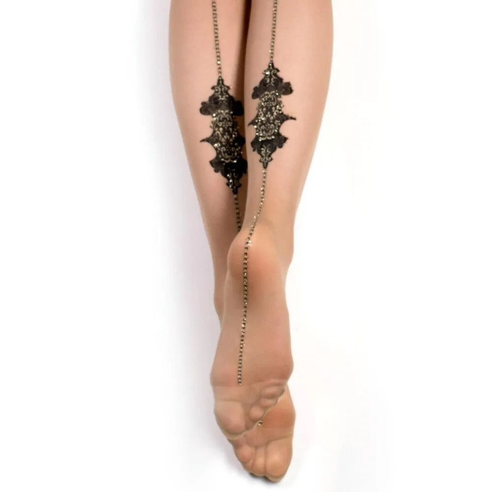 Ballerina Fantasy Hold Up Stockings