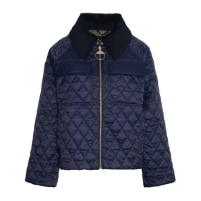 Barbour Beauly Quilt Ladies Jacket - Navy/Classic