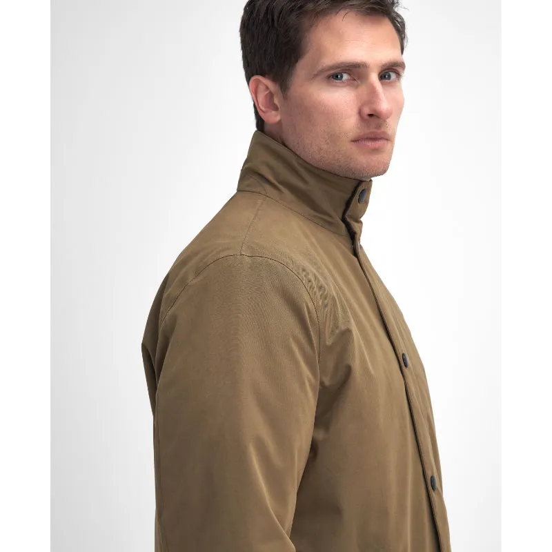 Barbour Winter Spoonbill Waterproof Mens Jacket - Clay