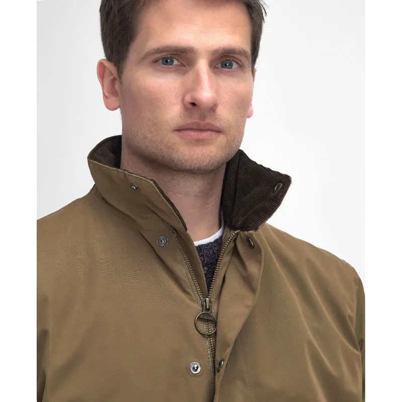 Barbour Winter Spoonbill Waterproof Mens Jacket - Clay