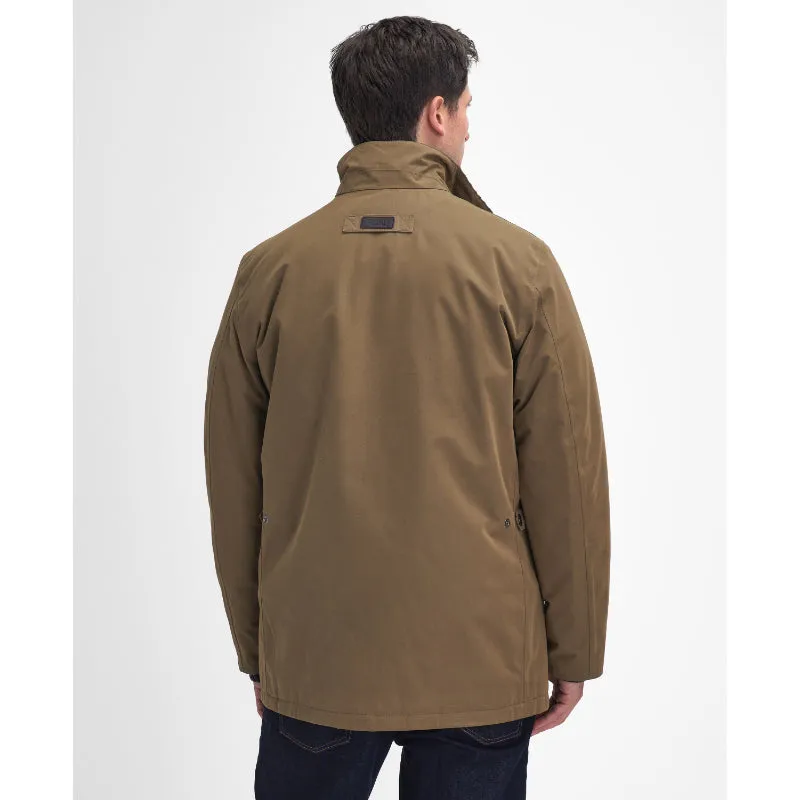 Barbour Winter Spoonbill Waterproof Mens Jacket - Clay