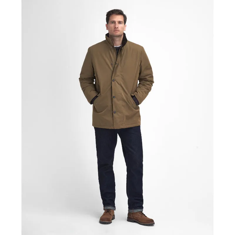 Barbour Winter Spoonbill Waterproof Mens Jacket - Clay