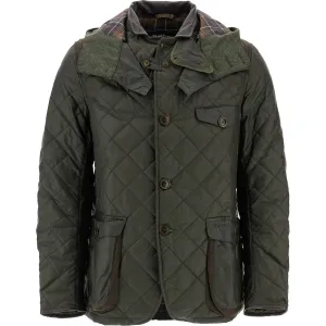 Barbour x TOKITO jacket with quilted wax finish