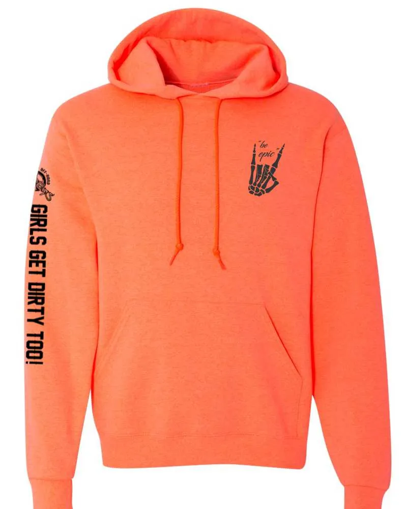 Be Epic Pullover Neon Coral