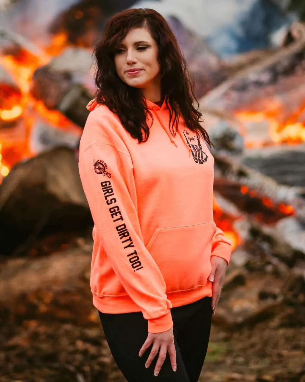 Be Epic Pullover Neon Coral