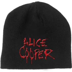 Beanie - Alice Cooper - Dripping Logo