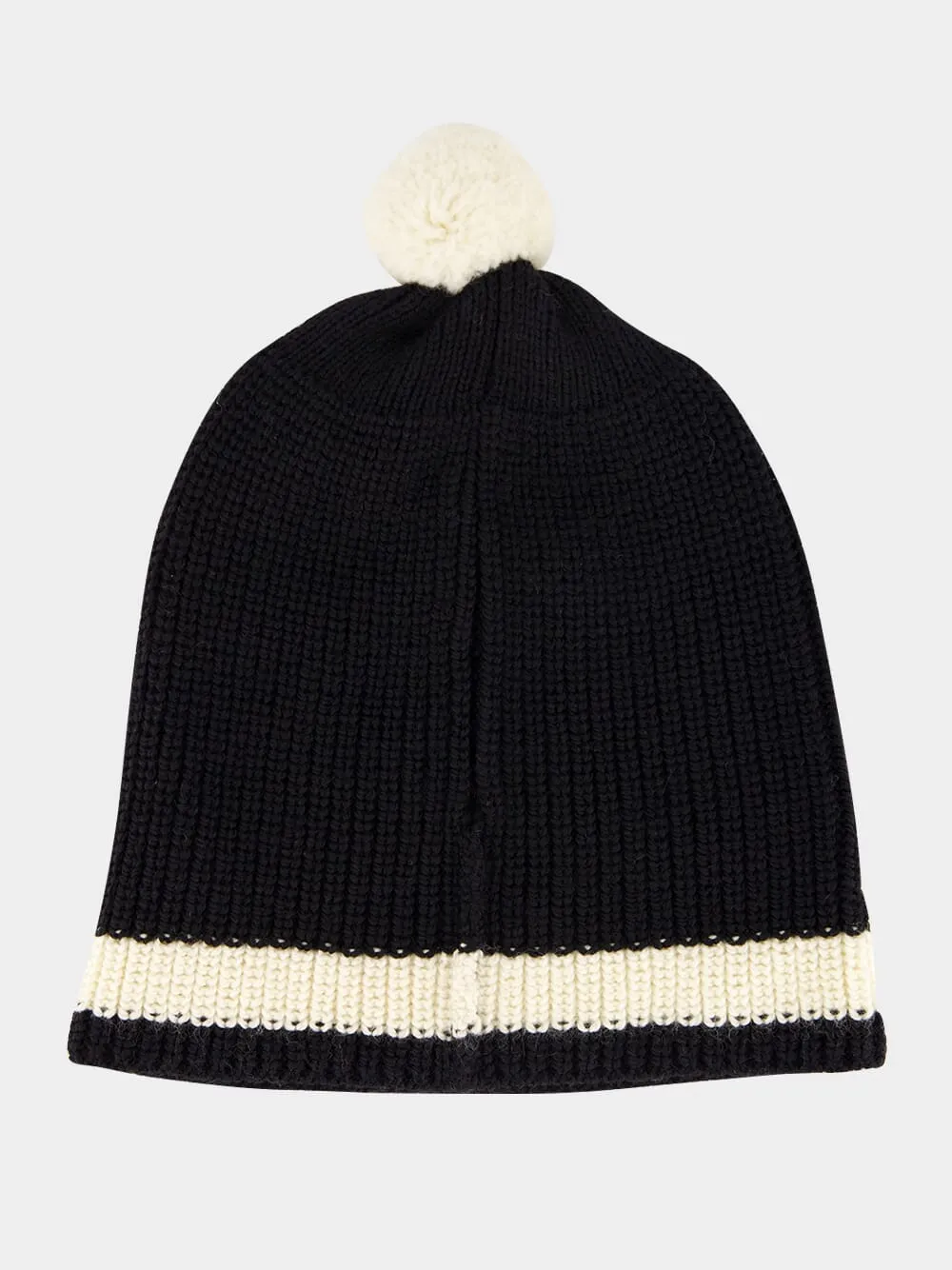 Black Pom Hat