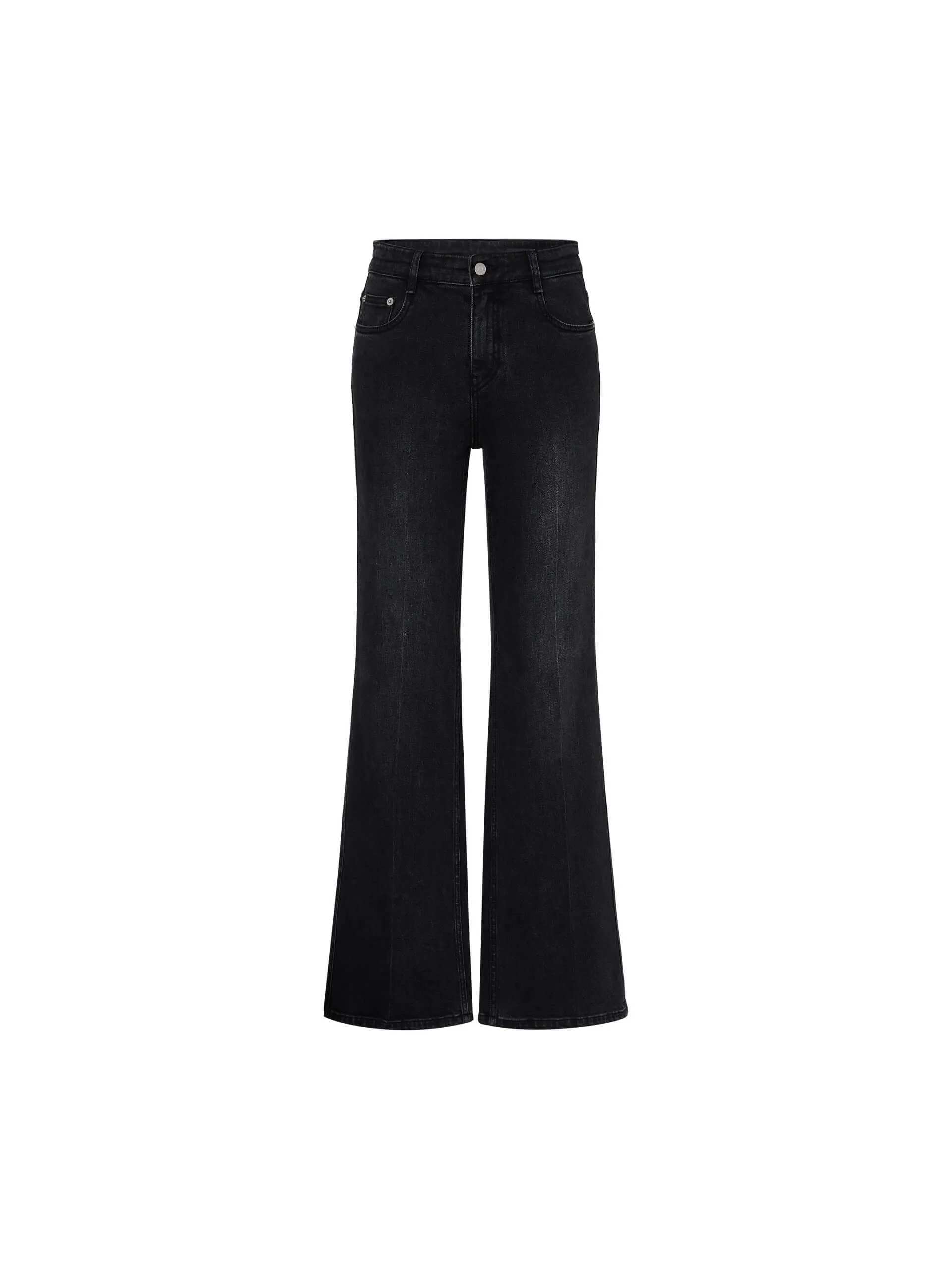 Black Straight Leg Jeans