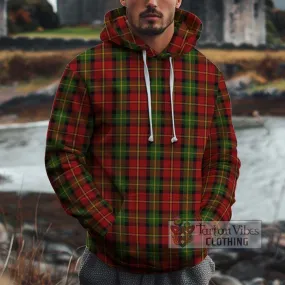 Blackstock Red Dress Tartan Cotton Hoodie