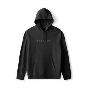 BRIXTON ALPHA LINE HOOD - BLACK