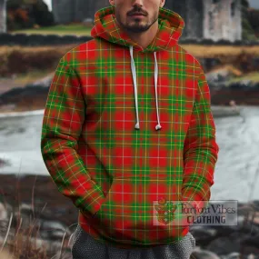 Burnett Tartan Cotton Hoodie