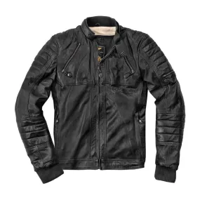 Cafe Racer Brando Motorcycle Quilted Style jacket