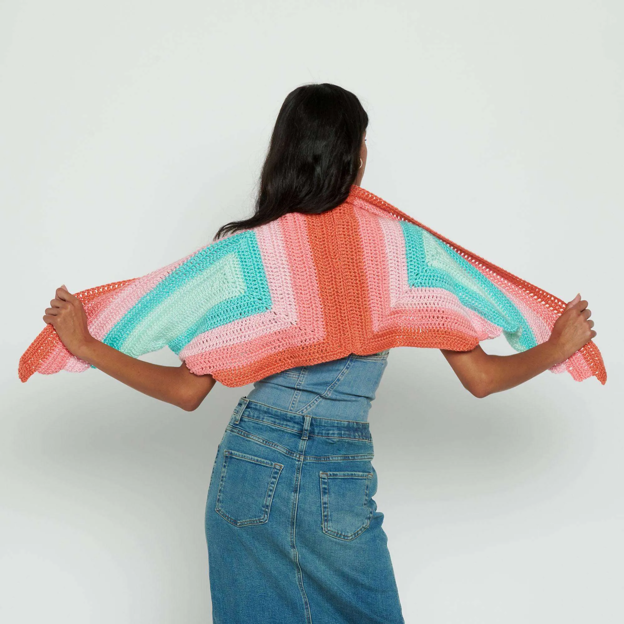 Caron Crochet Spread your Wings Shawl