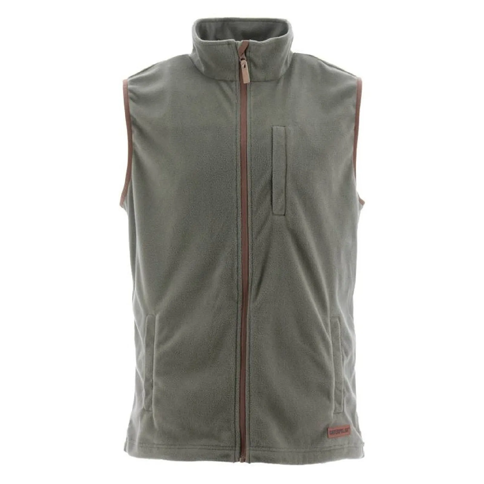 Caterpillar Concord Fleece Vest  Cypress