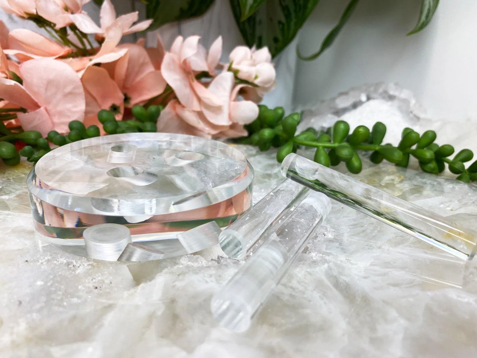 Clear Acrylic Stand for Crystals