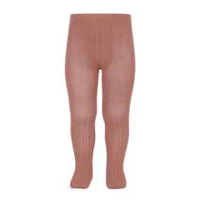 Condor Ribbed Tights (#126 Terracota)