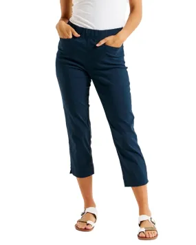 Crop Bengaline Pant Navy