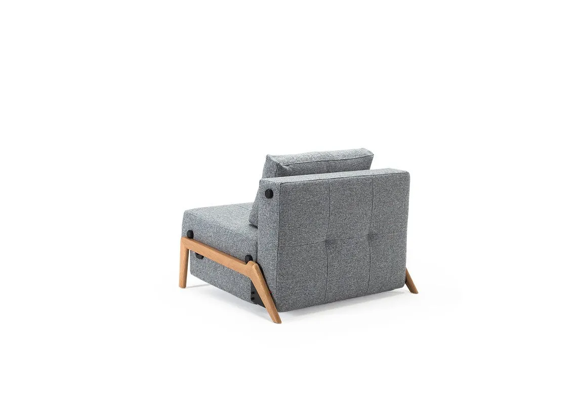 CUBED Oak Sofabed 90CM