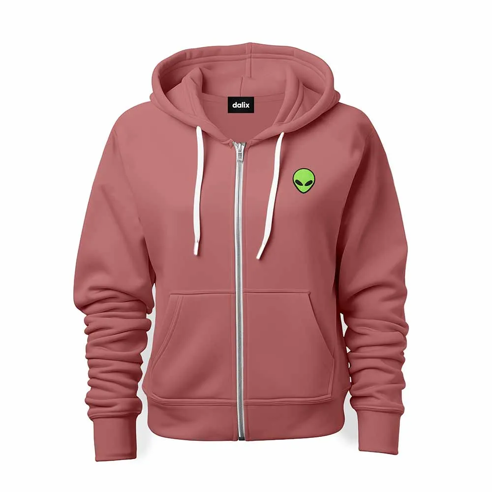 Dalix Alien Zip Hoodie