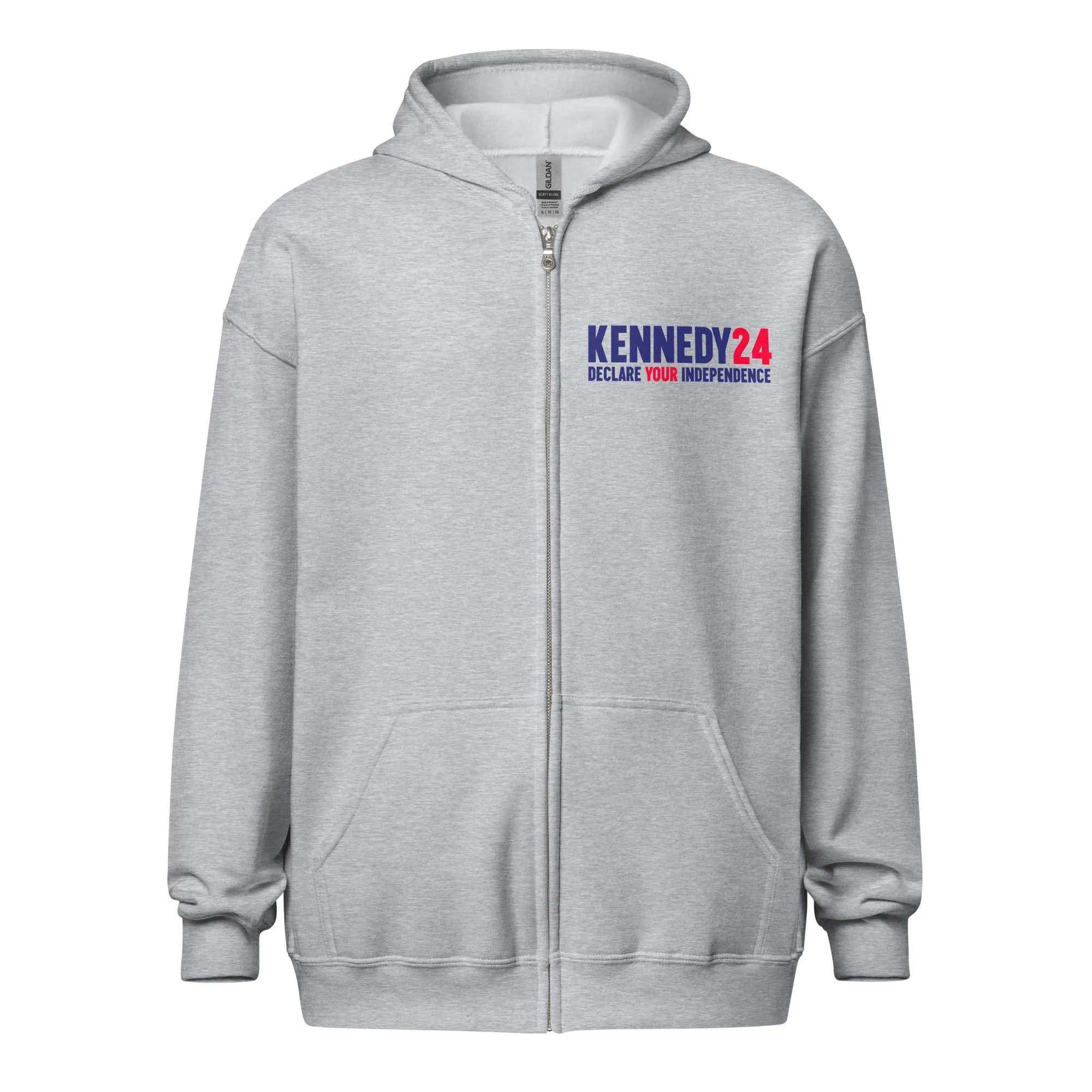 Declare Your Independence Kennedy for President Unisex Zip Hoodie