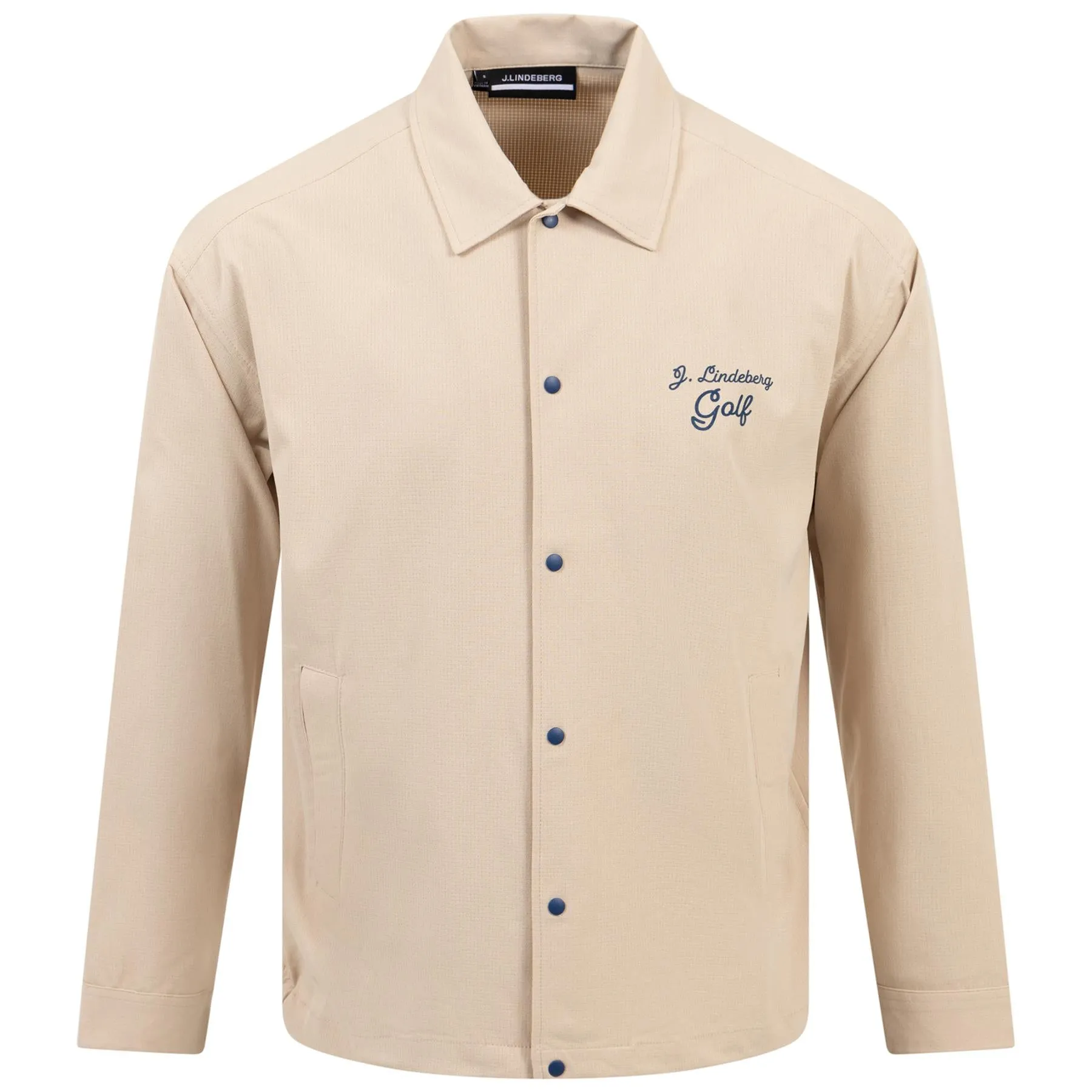 Dex High Vent Overshirt Shacket Safari Beige - SS24