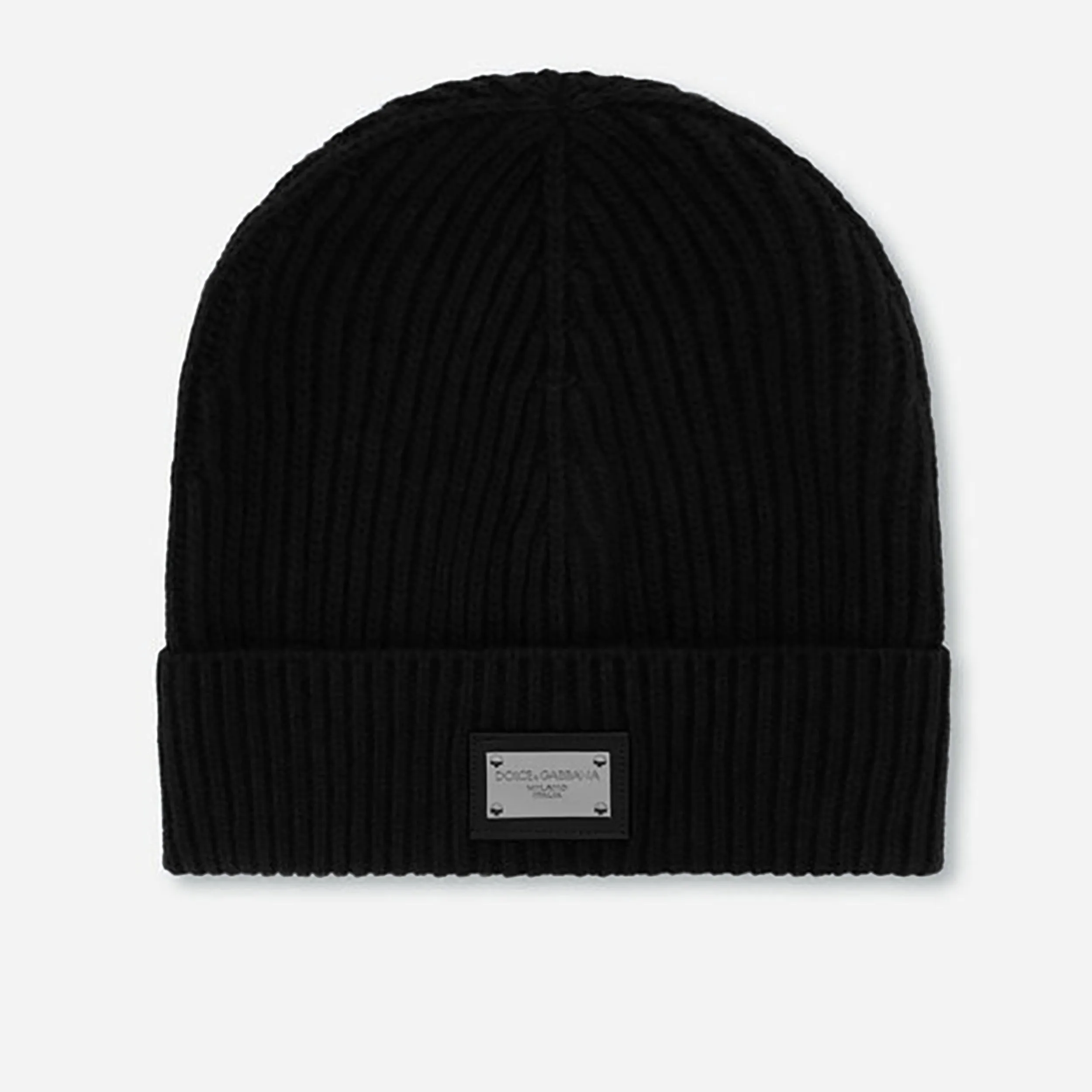 Dolce & Gabbana Branded Tag Beanie Hat