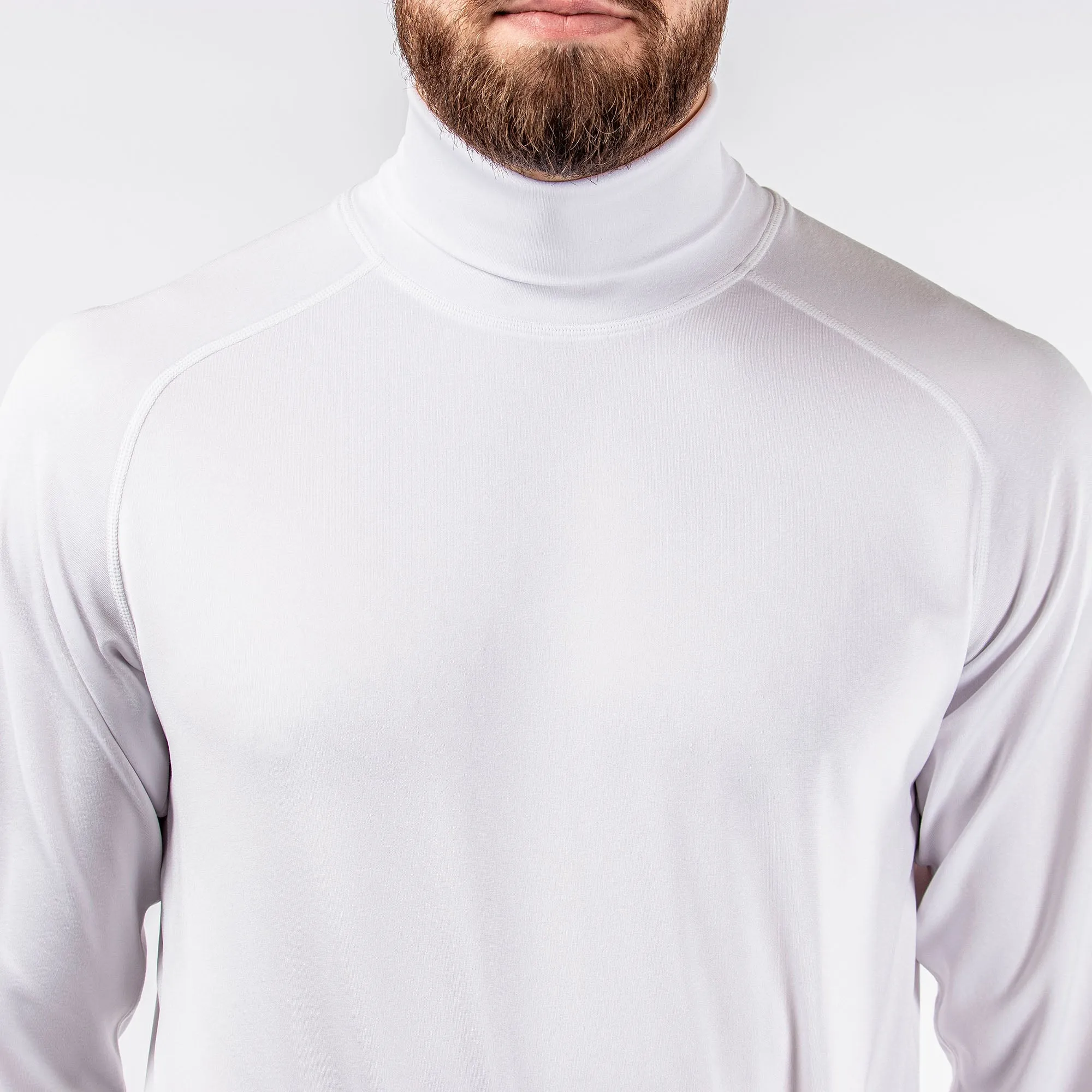 Edwin Roll Neck Polo