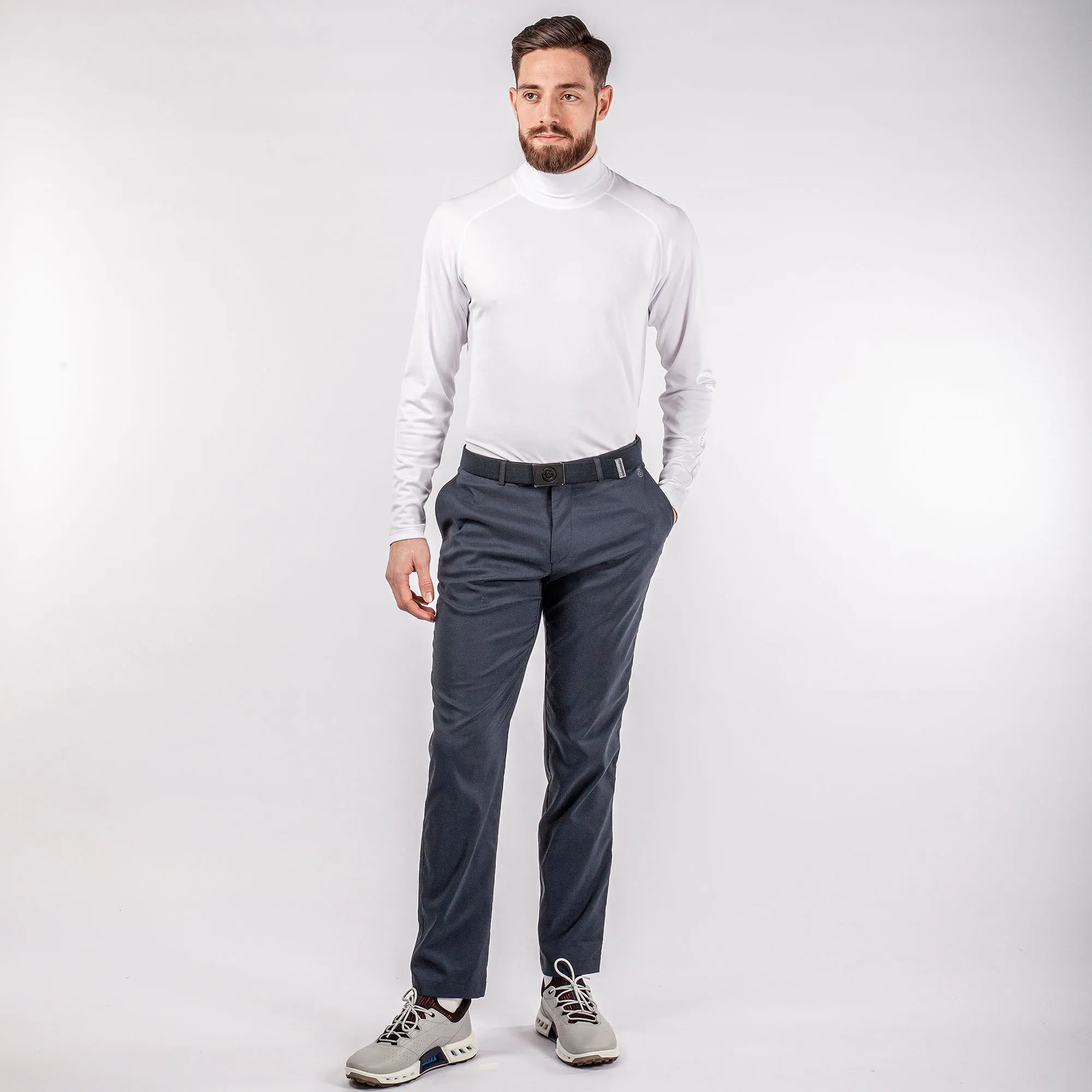 Edwin Roll Neck Polo