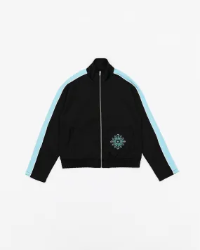 Emblem Track Jacket - Black