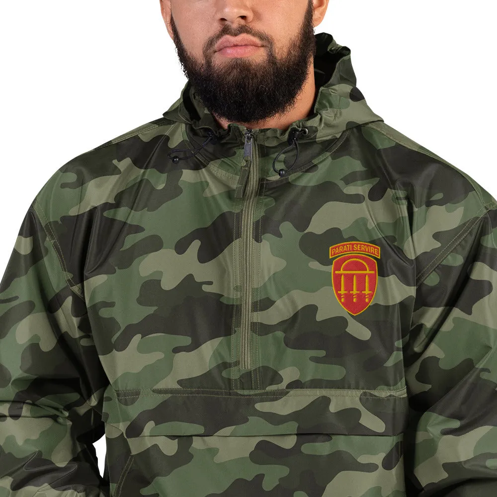 Embroidered Unisex Champion Packable Jacket - Georgia State Defense Force