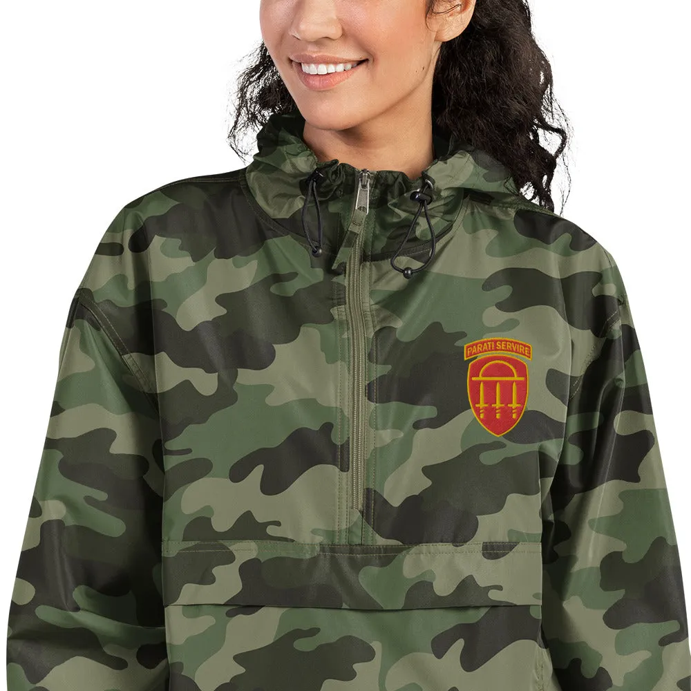 Embroidered Unisex Champion Packable Jacket - Georgia State Defense Force