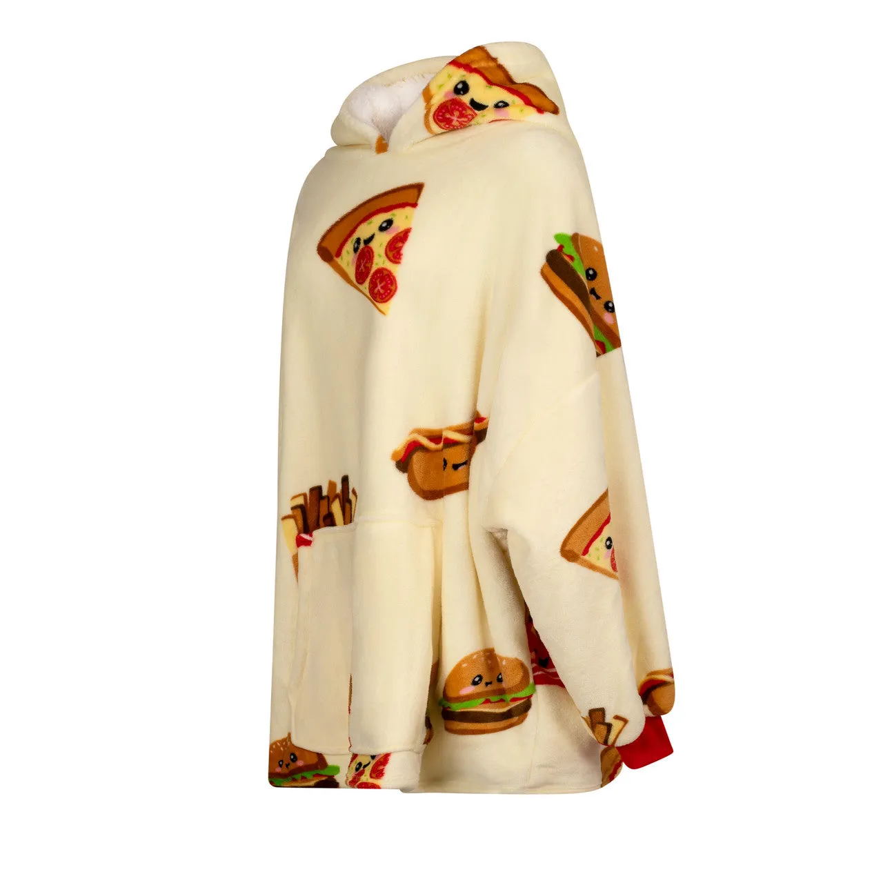 Fast Food Oversized Blanket Hoodie