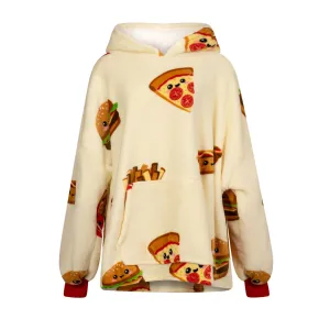 Fast Food Oversized Blanket Hoodie