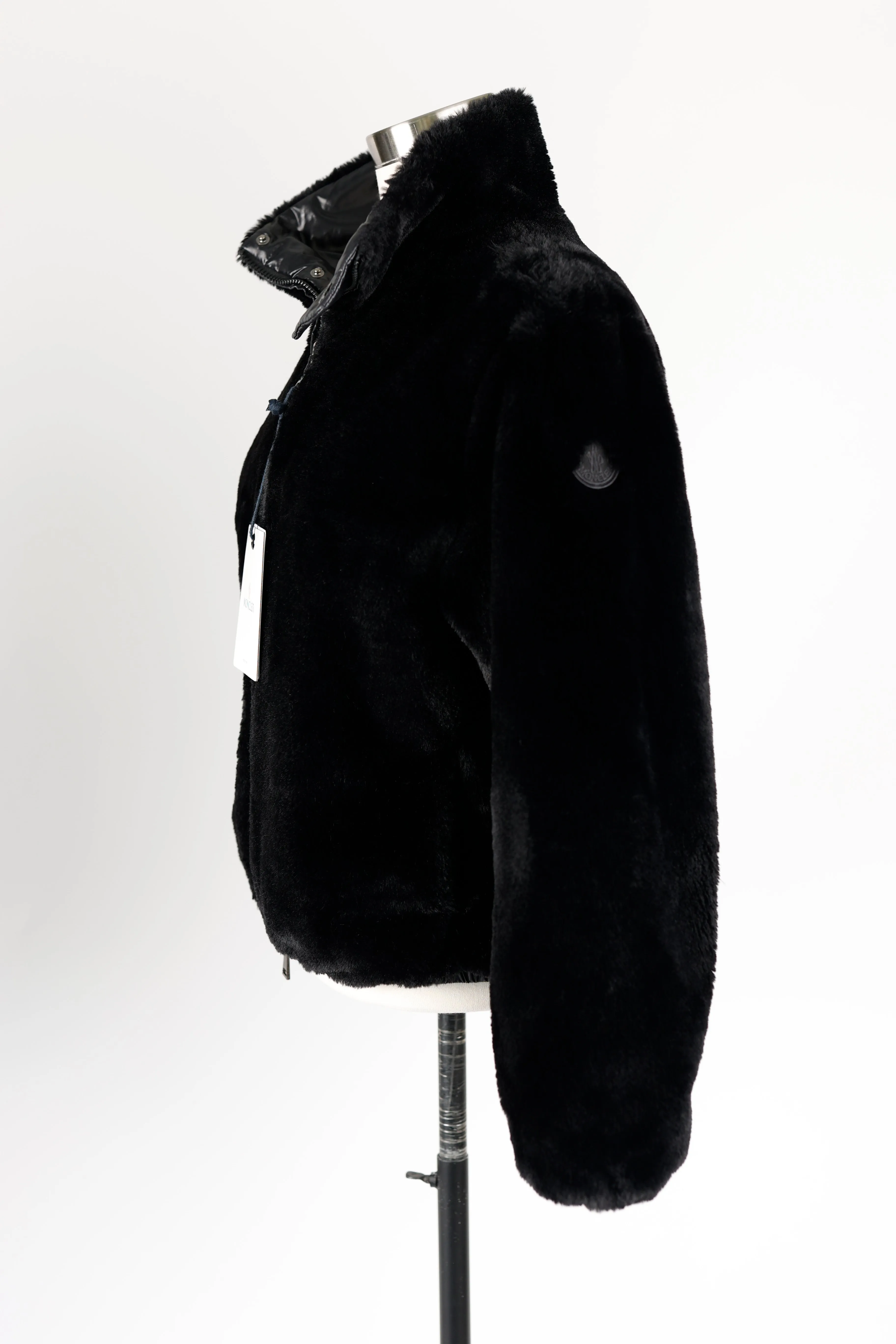 Faux Fur Reversible Puffer Jacket