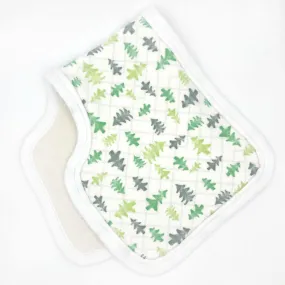 Friendly Forest Burp Cloth - Organic Cotton