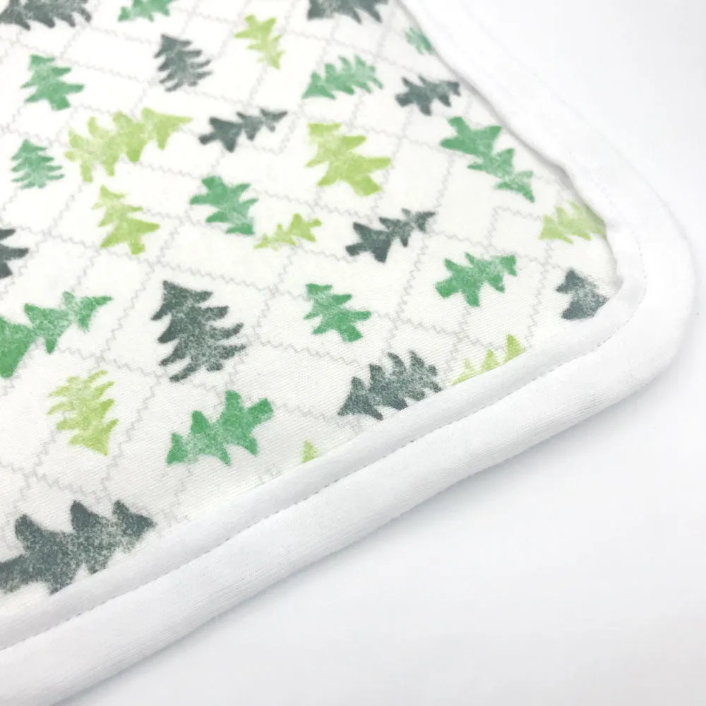 Friendly Forest Burp Cloth - Organic Cotton