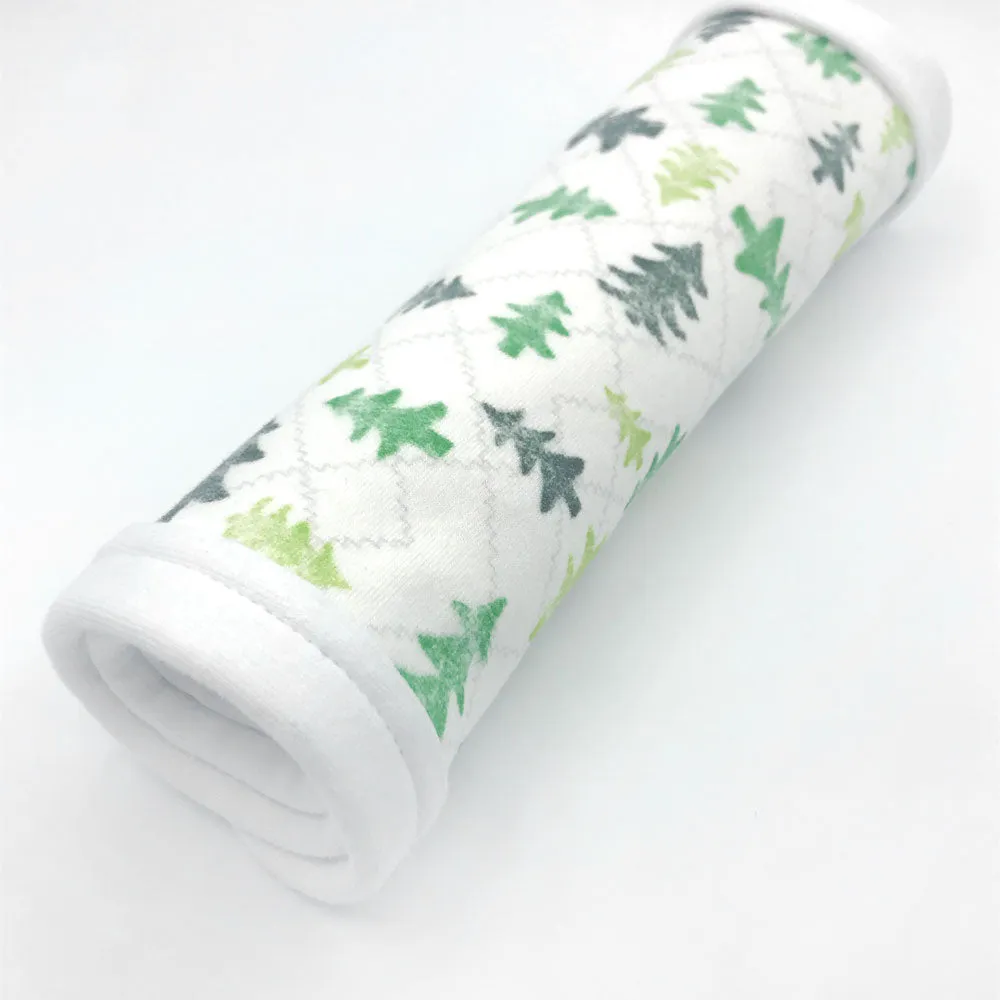 Friendly Forest Burp Cloth - Organic Cotton