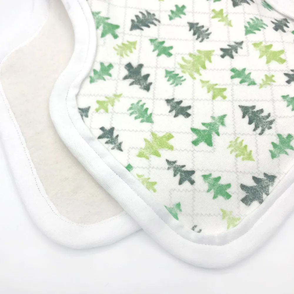 Friendly Forest Burp Cloth - Organic Cotton