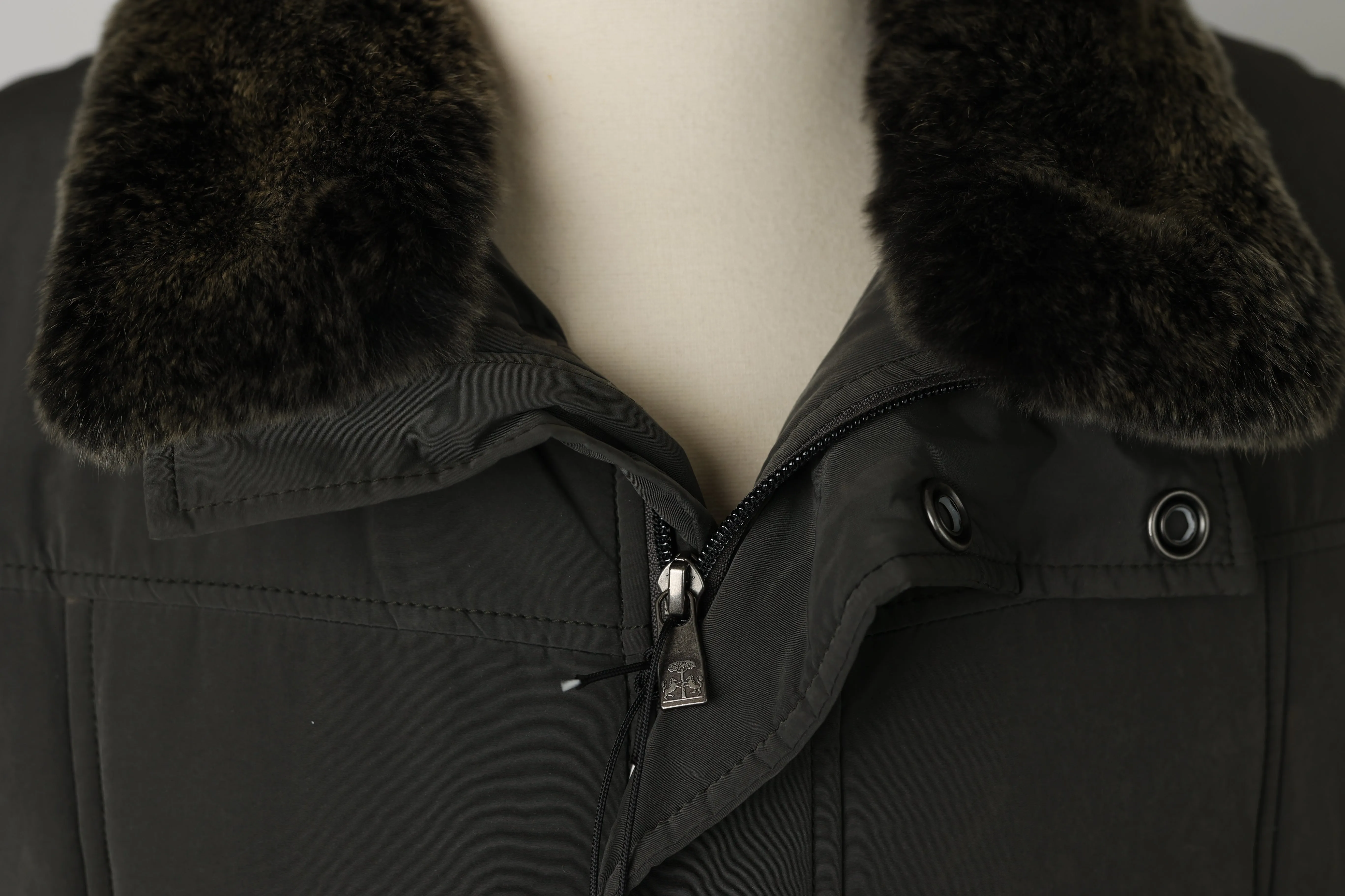 Fur Collar Padded Coat