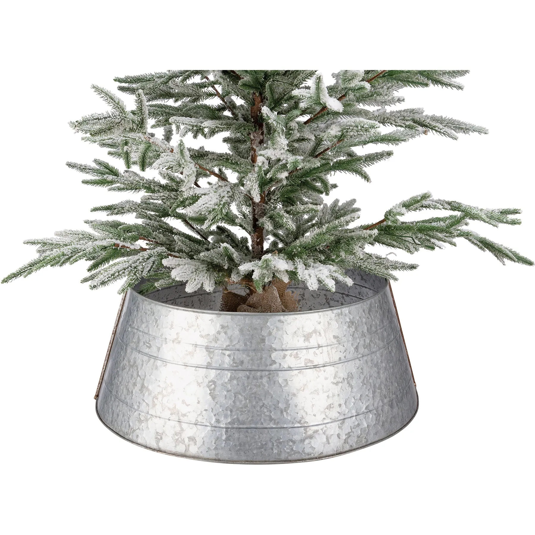 Galvanized Tree Collar