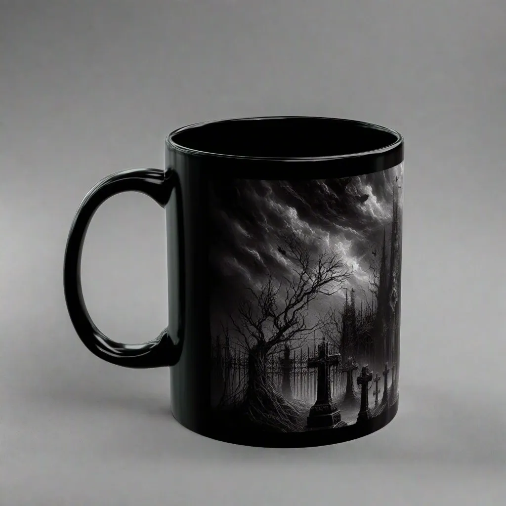 Gothic Outlaws Coffee Mug – Embrace Your Bold, Dark Coffee Ritual in Style