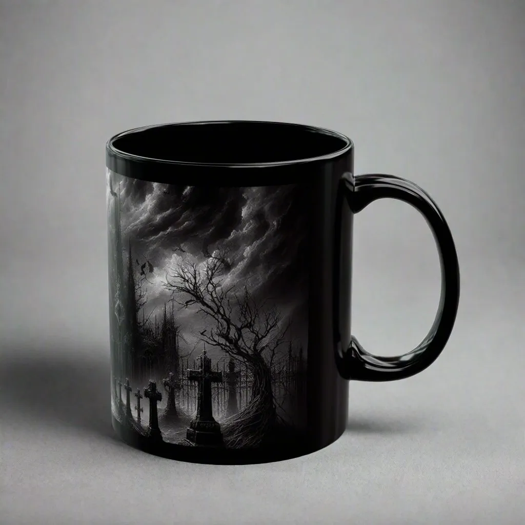 Gothic Outlaws Coffee Mug – Embrace Your Bold, Dark Coffee Ritual in Style